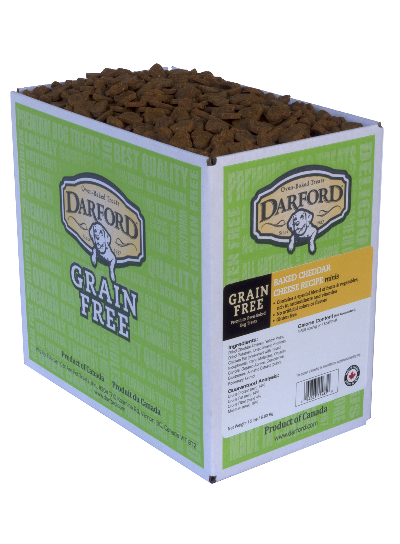 Darford Grain Free Baked Cheddar Cheese Mini Treats For Dogs