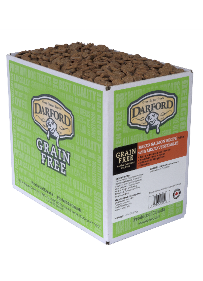 Darford Grain Free Baked Salmon W/Mixed Vegetables Mini Treats For Dogs