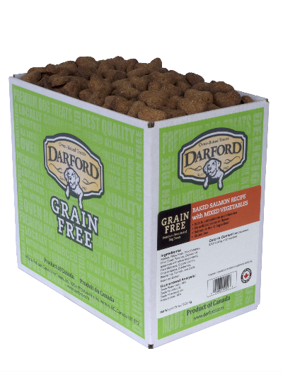 Darford Grain Free Baked Salmon W/Mixed Vegetables Bulk Treats For Dogs