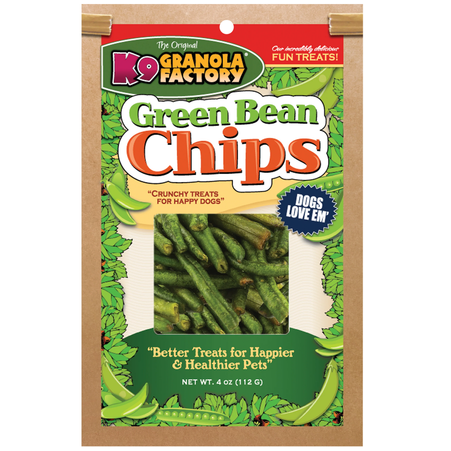 K9 Granola Factory Green Bean Chips