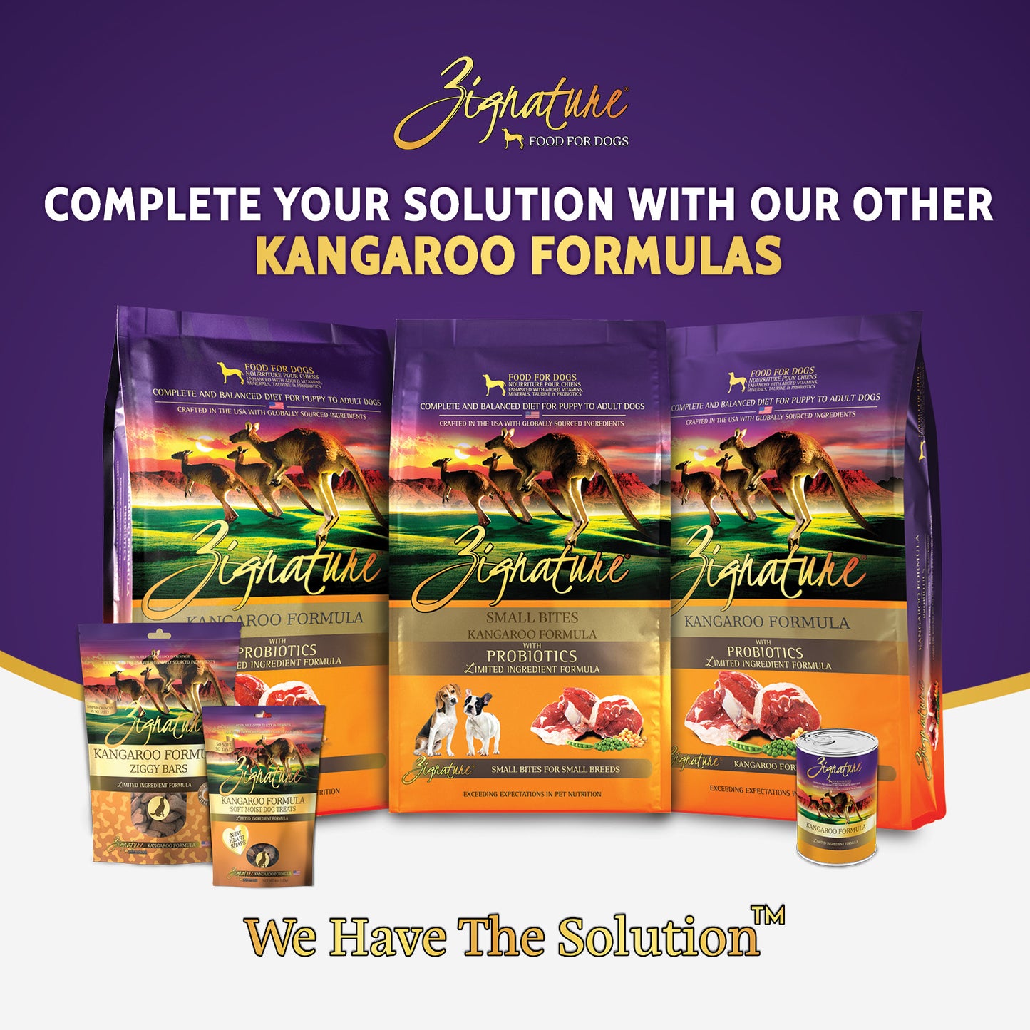 Zignature Kangaroo Formula Dog Food
