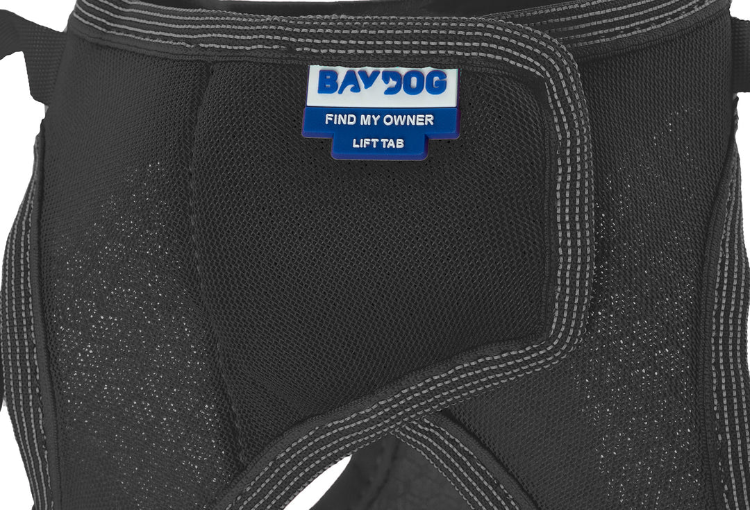 Baydog Black Liberty Harness for Dogs