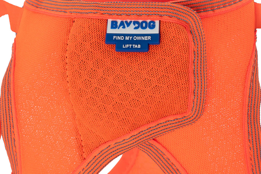 Baydog Blaze Orange Liberty Harness for Dogs
