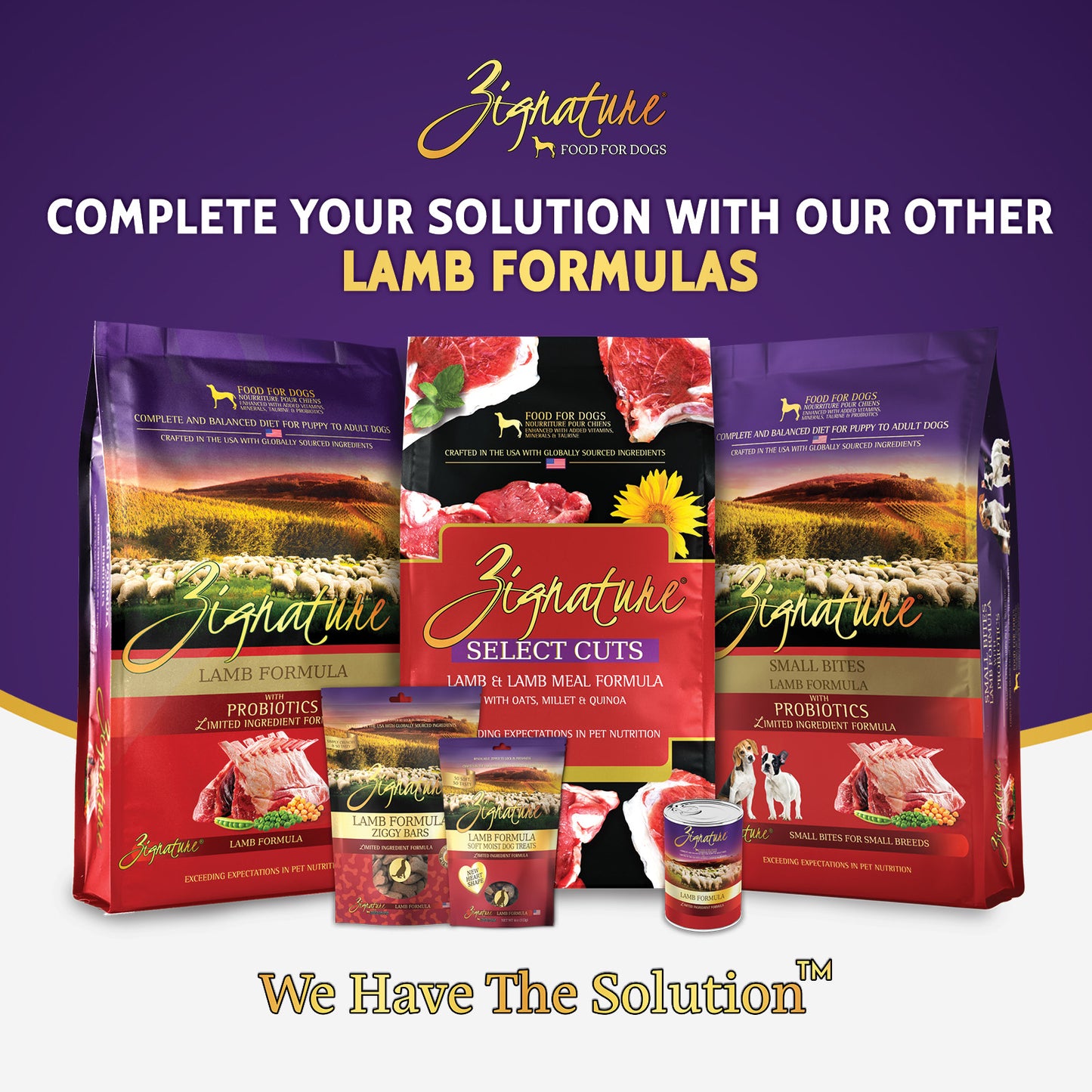 Zignature Lamb Formula Dog Food