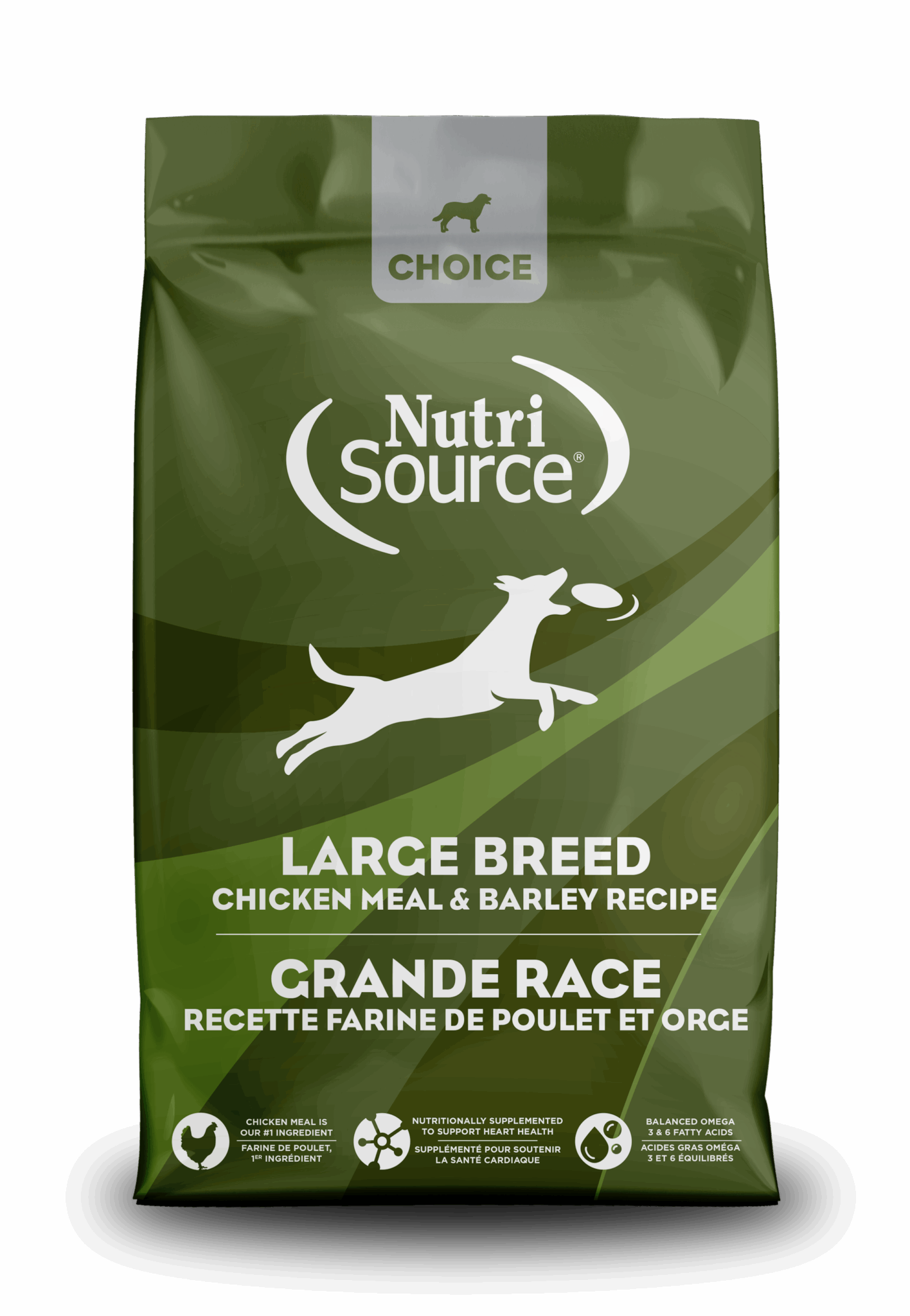 Nutrisource Choice Large Breed Adult Chicken All Life Stages Dry Dog Food