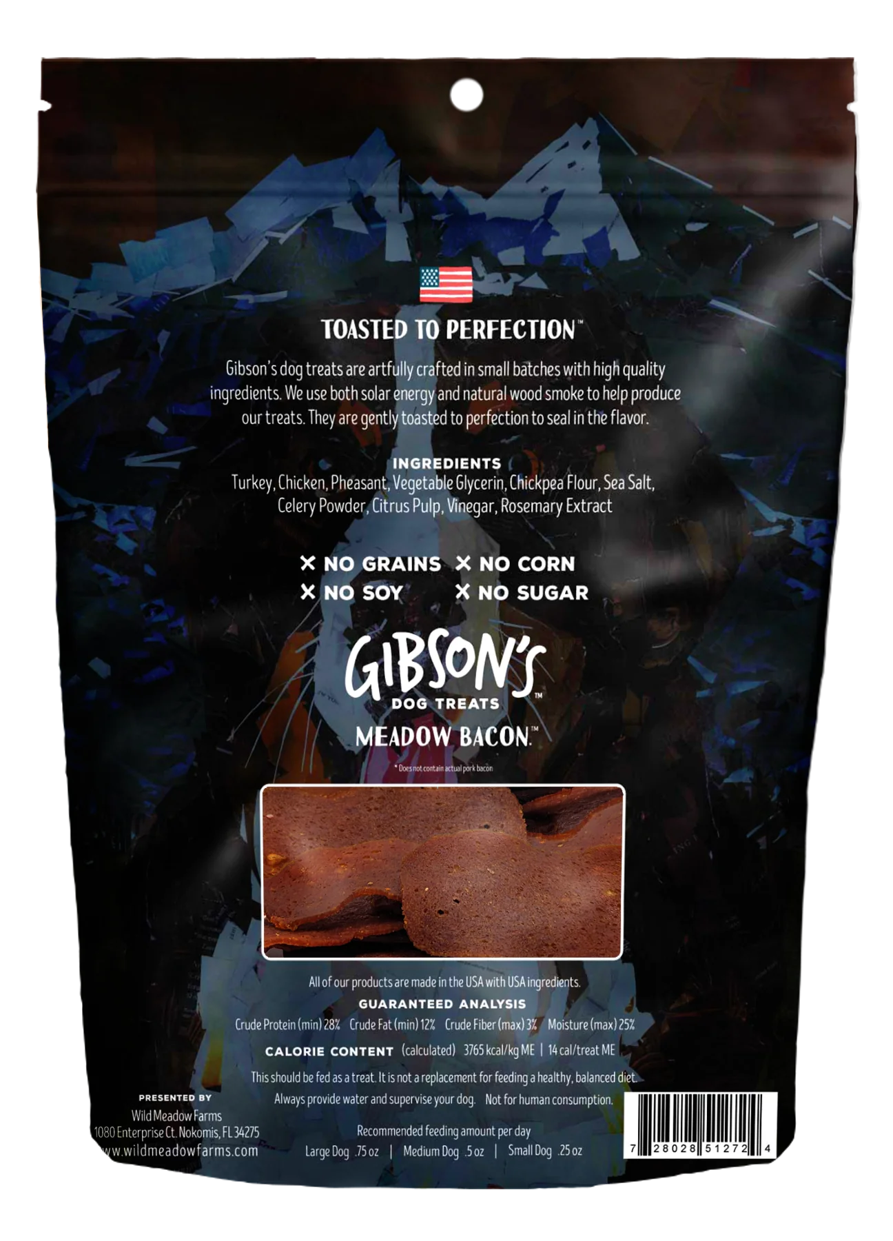 Gibson's Meadow Bacon with Pheasant Jerky Dog Treats