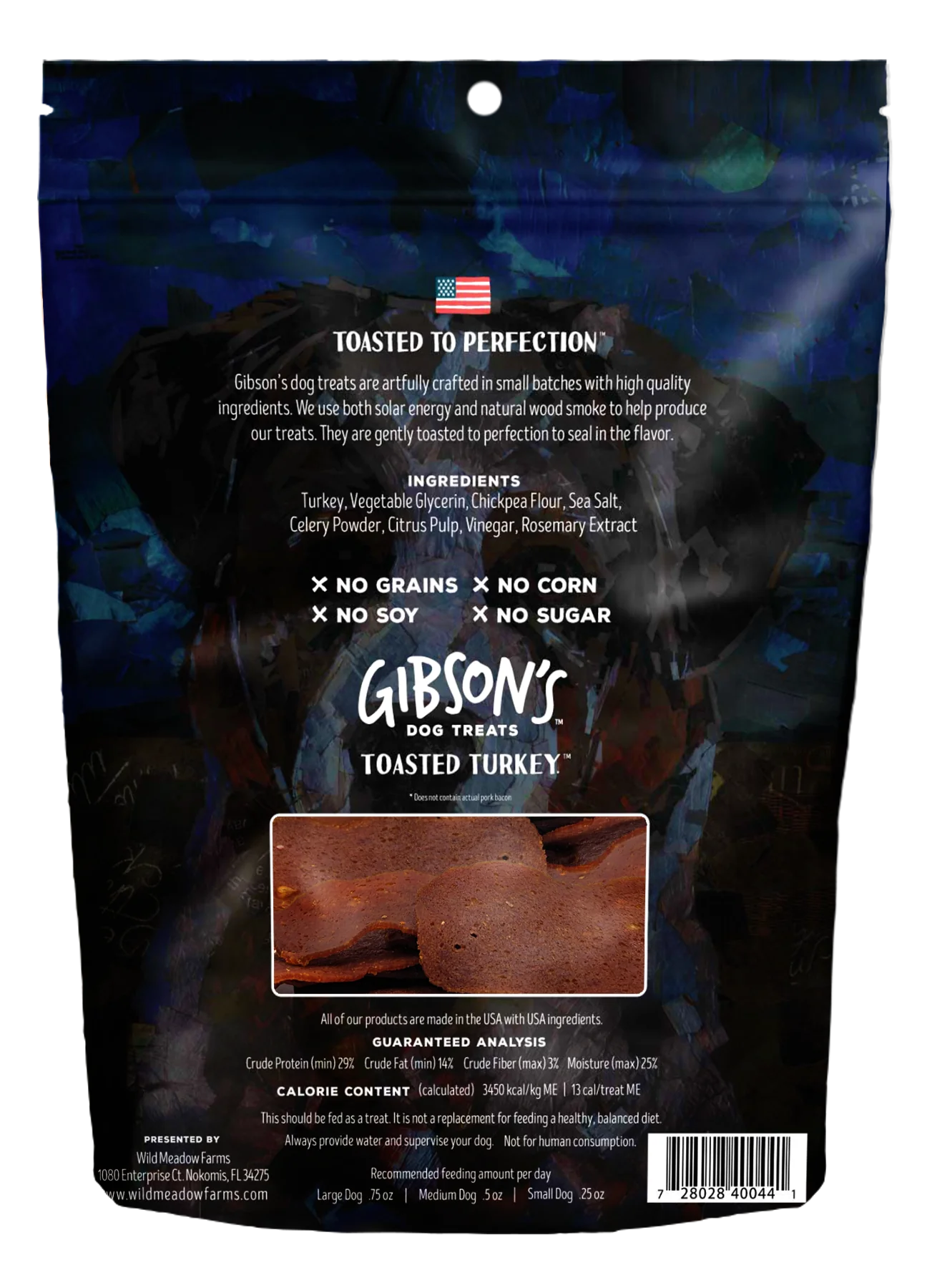 Gibson's Toasted Turkey Jerky Dog Treats