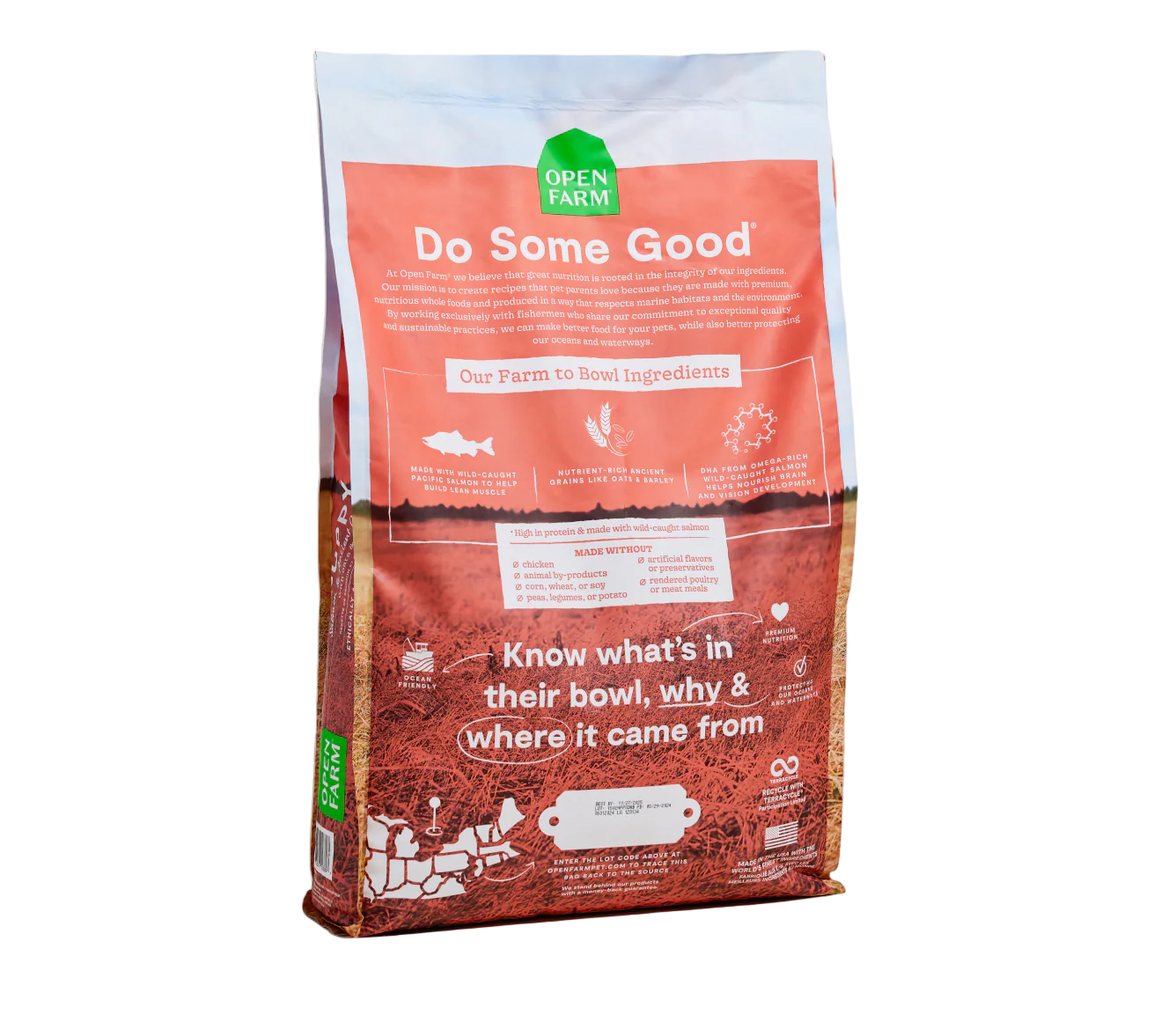 Open Farm Ancient Grain Salmon Puppy Kibble