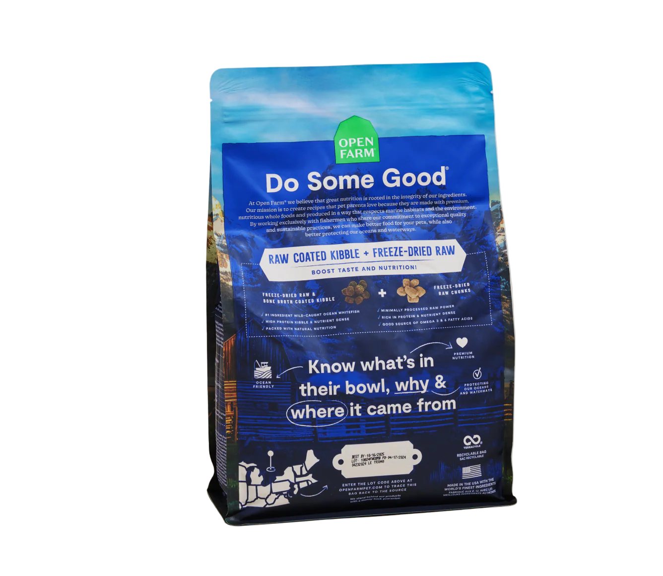 RawMix Wild Ocean Ancient Grain Dog Kibble
