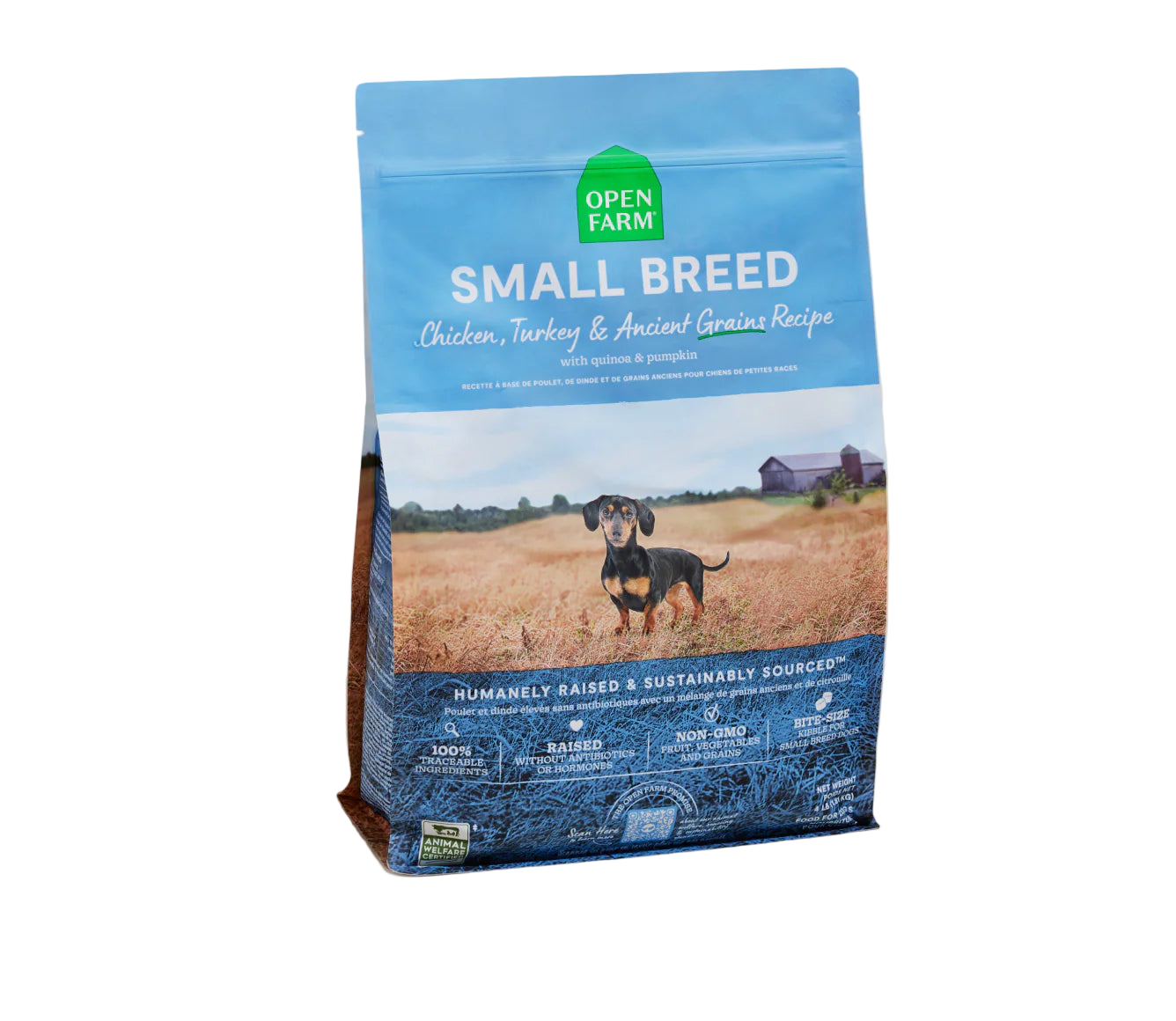 Open Farm Small Breed Ancient Grains Kibble