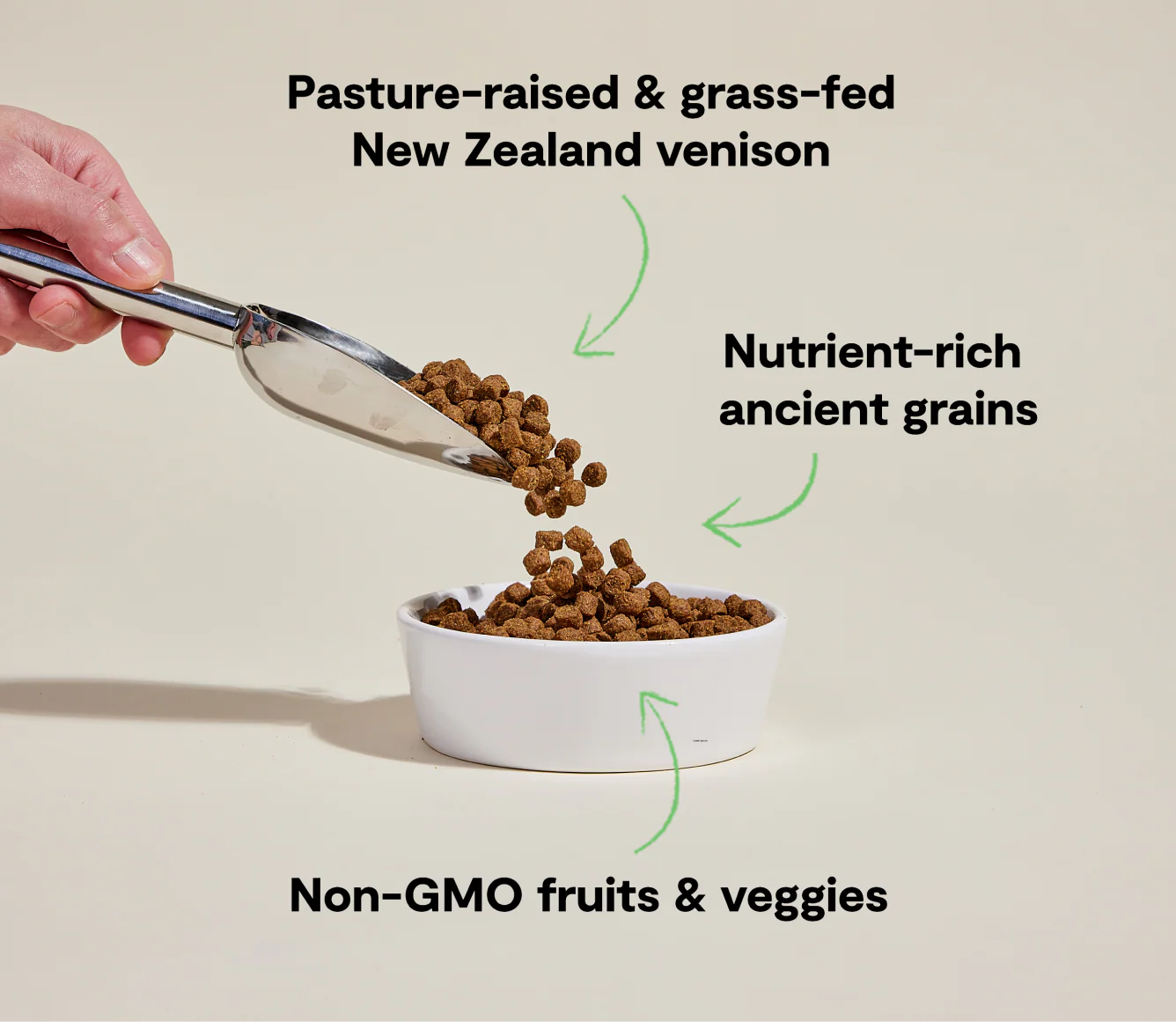 Open Farm New Zealand Venison Ancient Grains Kibble