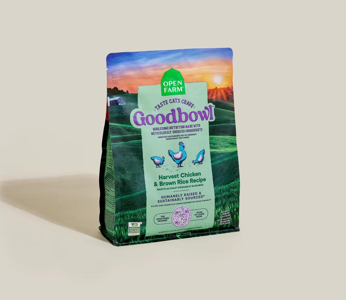Open Farm GoodBowl Chicken & Brown Rice Dry Cat Food