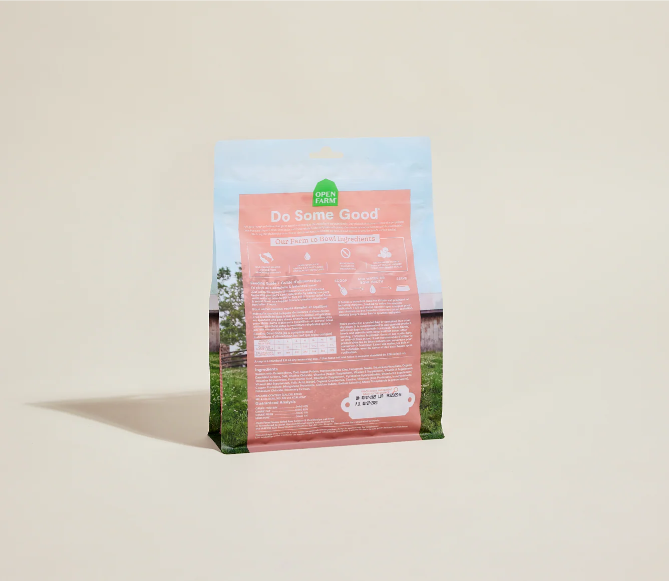 Open Farm Freeze-Dried Raw Salmon & Cod Morsels For Cats