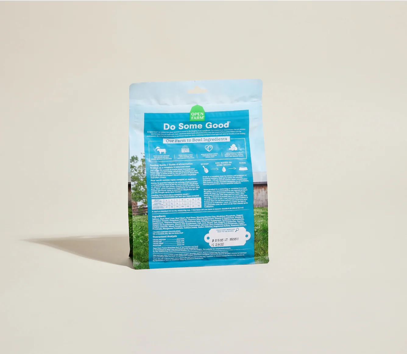 Open Farm Freeze-Dried Raw Surf & Turf Morsels For Cats
