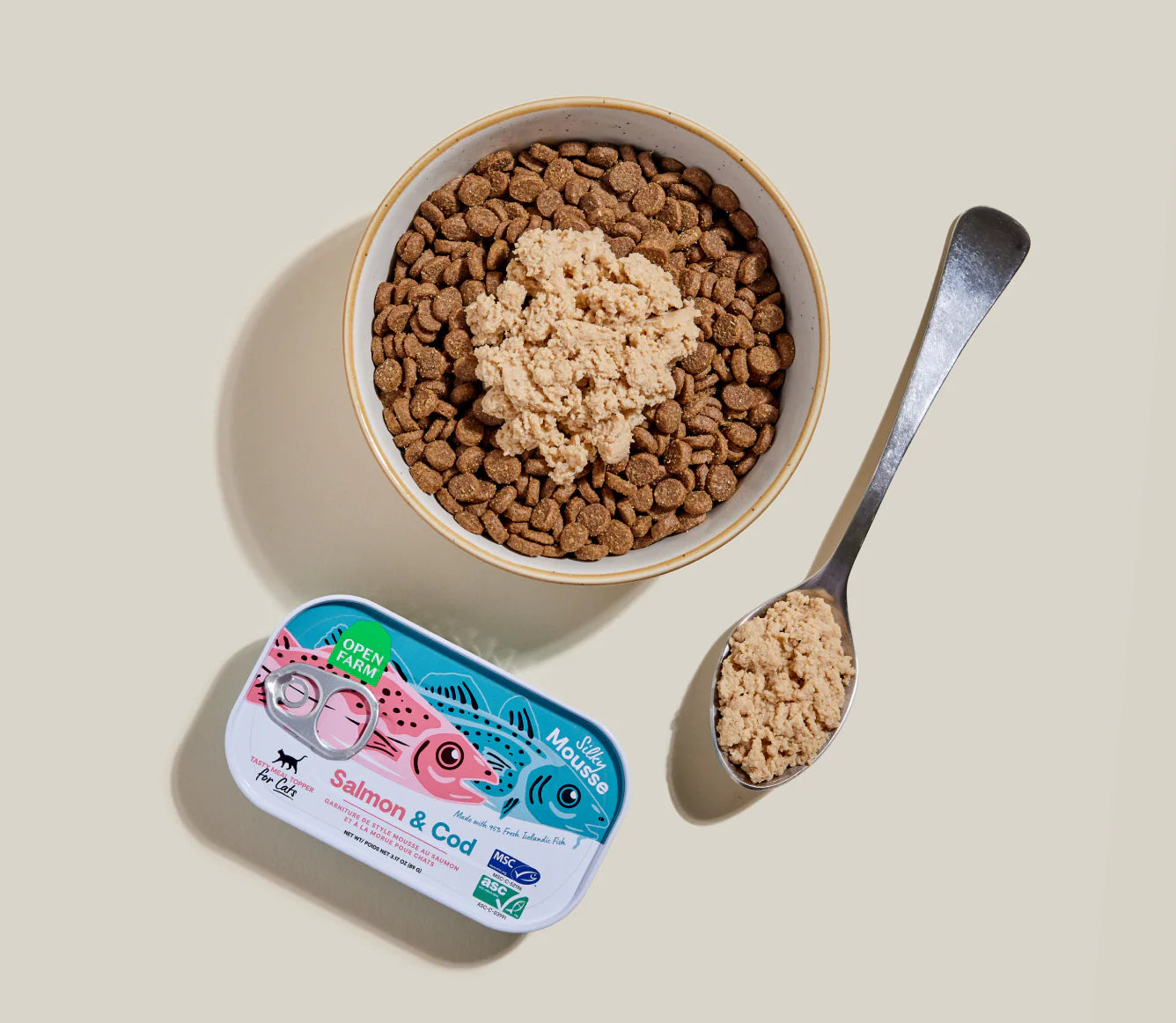 Open Farm Salmon & Cod Wet Topper for Cats