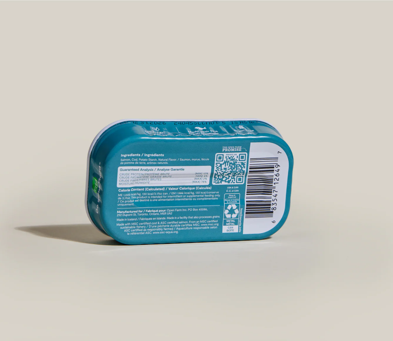 Open Farm Salmon & Cod Wet Topper for Cats
