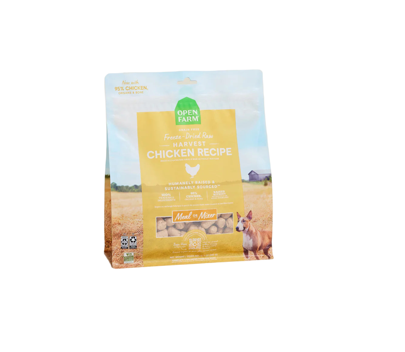 Open Farm Freeze Dried Raw - Harvest Chicken Morsels for Dogs