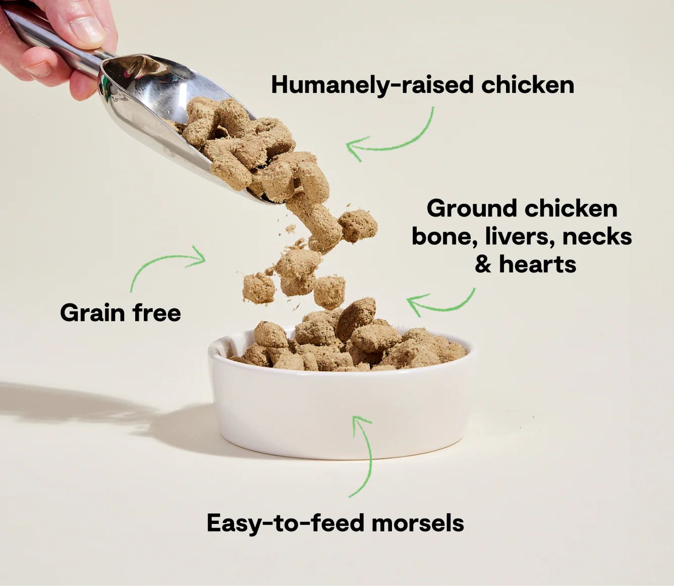 Open Farm Freeze Dried Raw - Harvest Chicken Morsels for Dogs