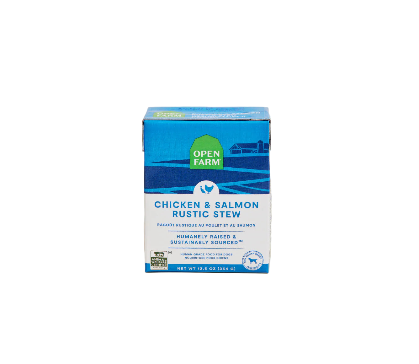 OPEN FARM Certified Humane Chicken & Salmon Rustic Stew for Dogs