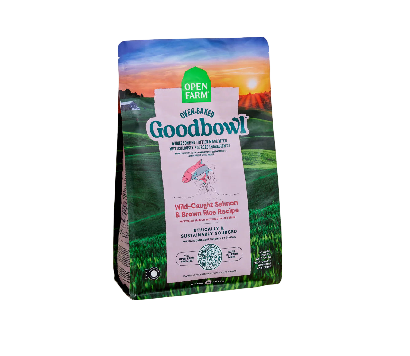 Open Farm GoodBowl Salmon & Brown Rice Dog Food