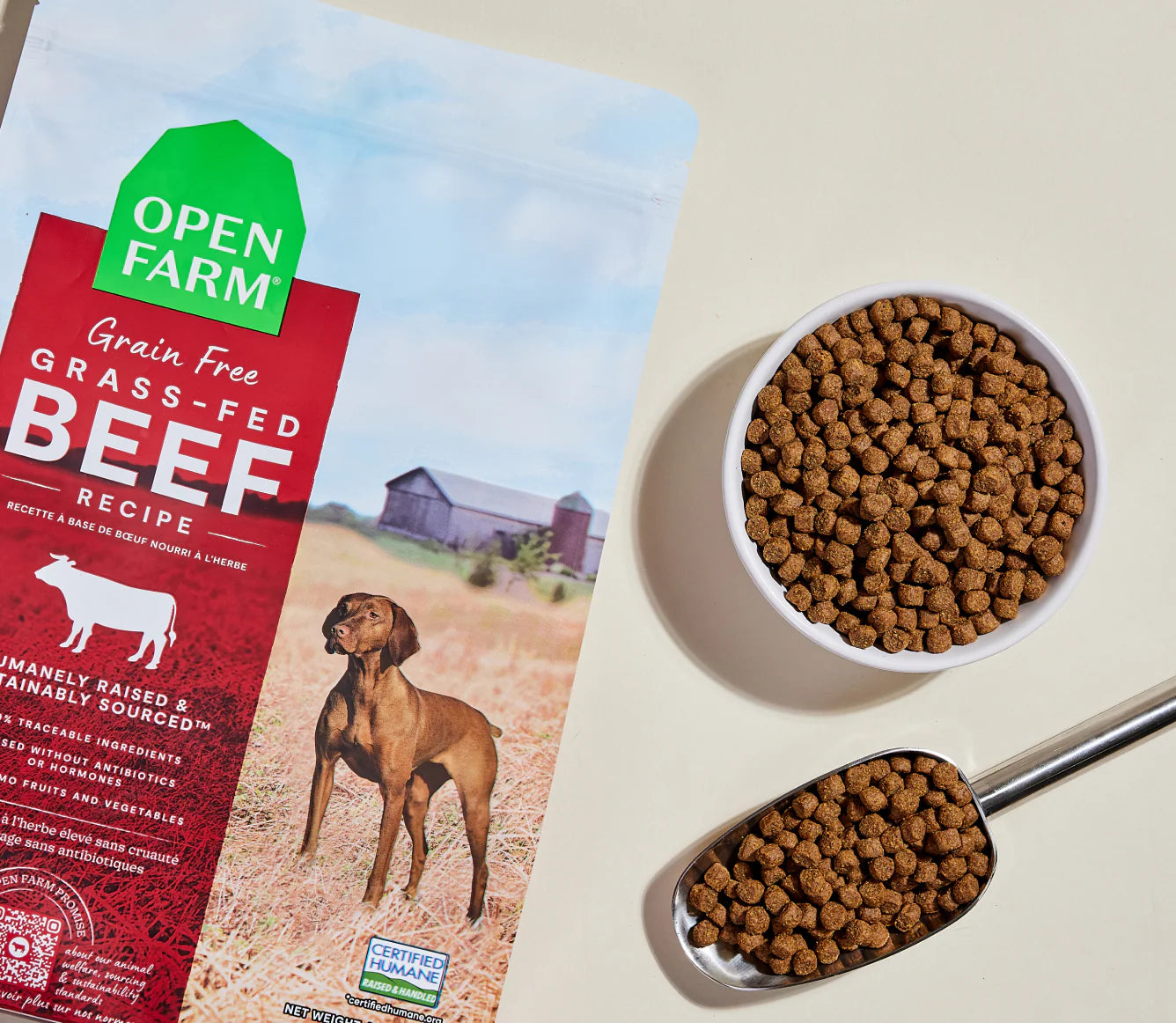 OPEN FARM Grass Fed Beef Grain Free Dog Food