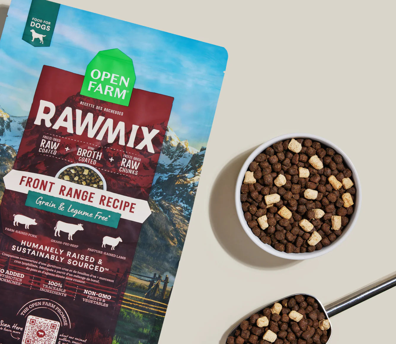 Open Farm RawMix Front Range Grain Free Dog Kibble