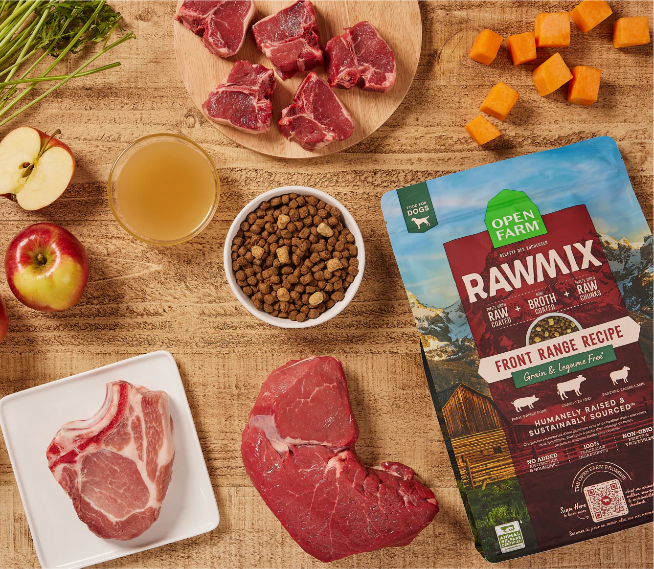 Open Farm RawMix Front Range Grain Free Dog Kibble