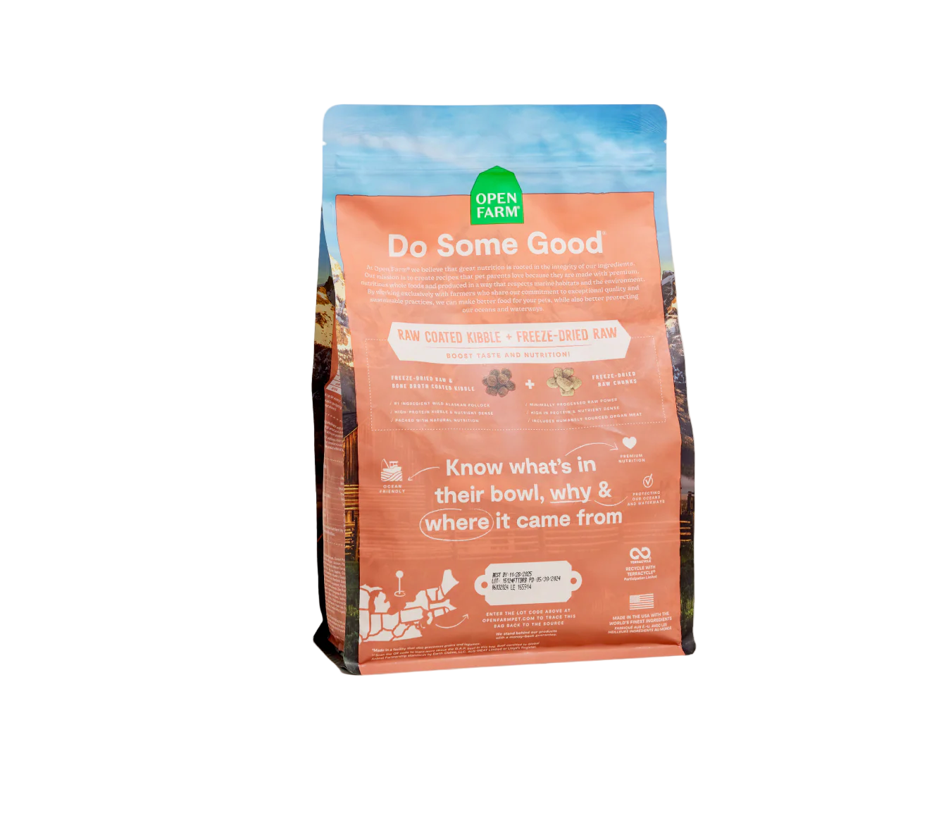 Open Farm RawMix Tide & Terrain Recipe Grain Free Dog Food