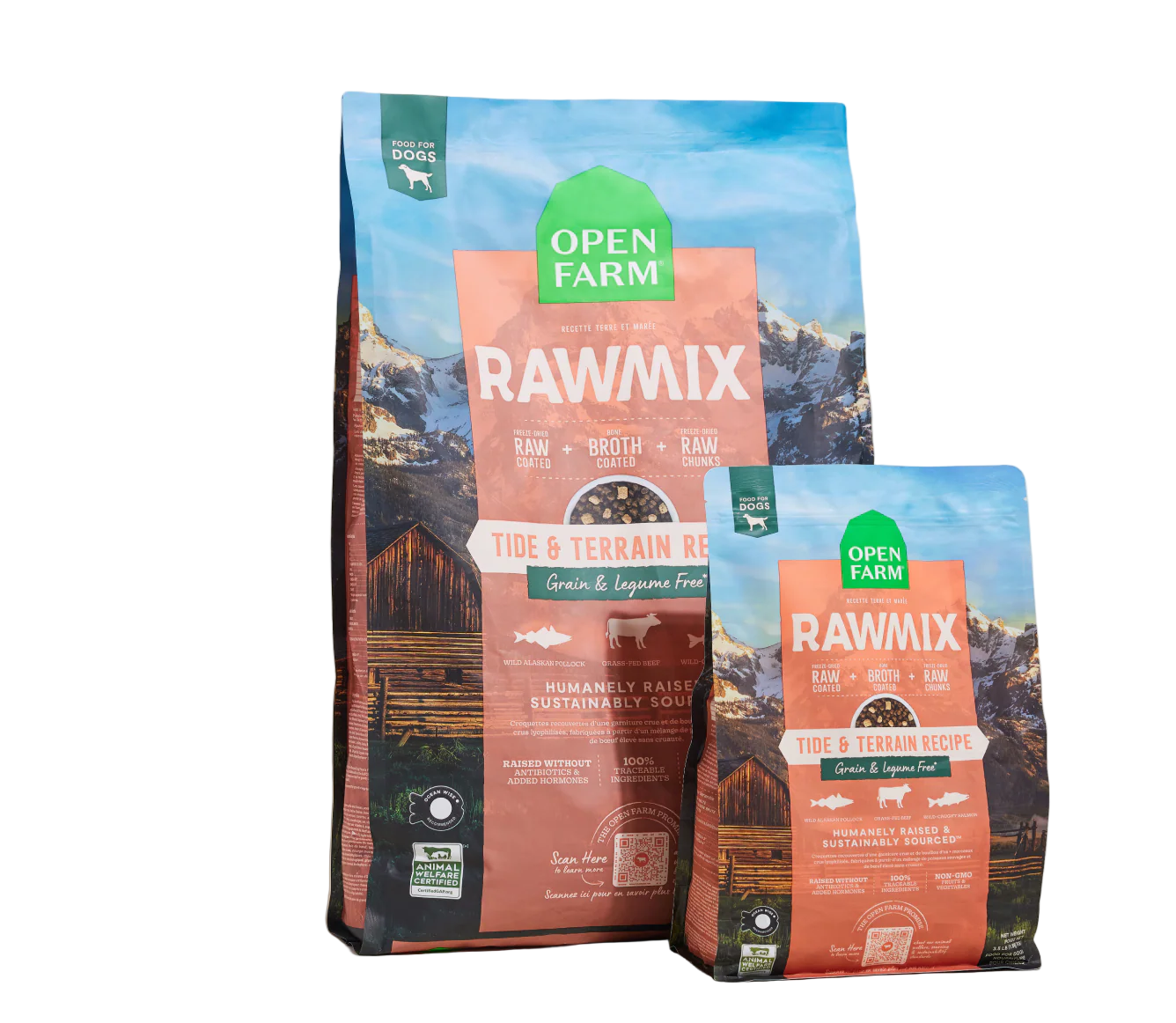 Open Farm RawMix Tide & Terrain Recipe Grain Free Dog Food