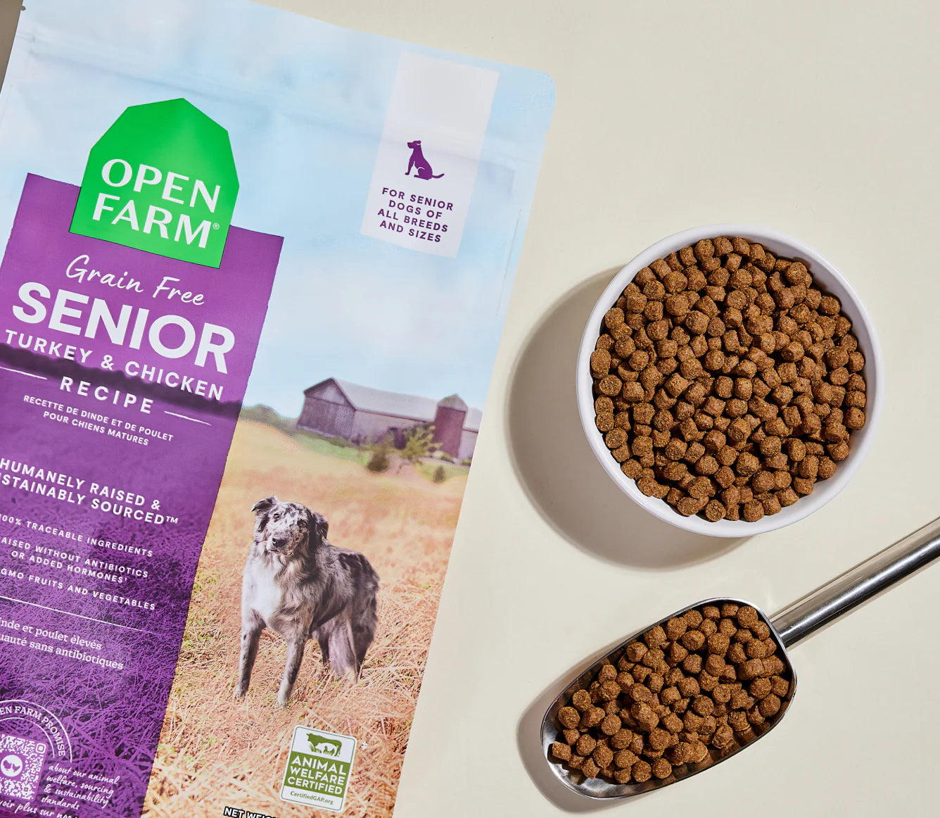 OPEN FARM Grain Free Senior Recipe Dry Dog Food