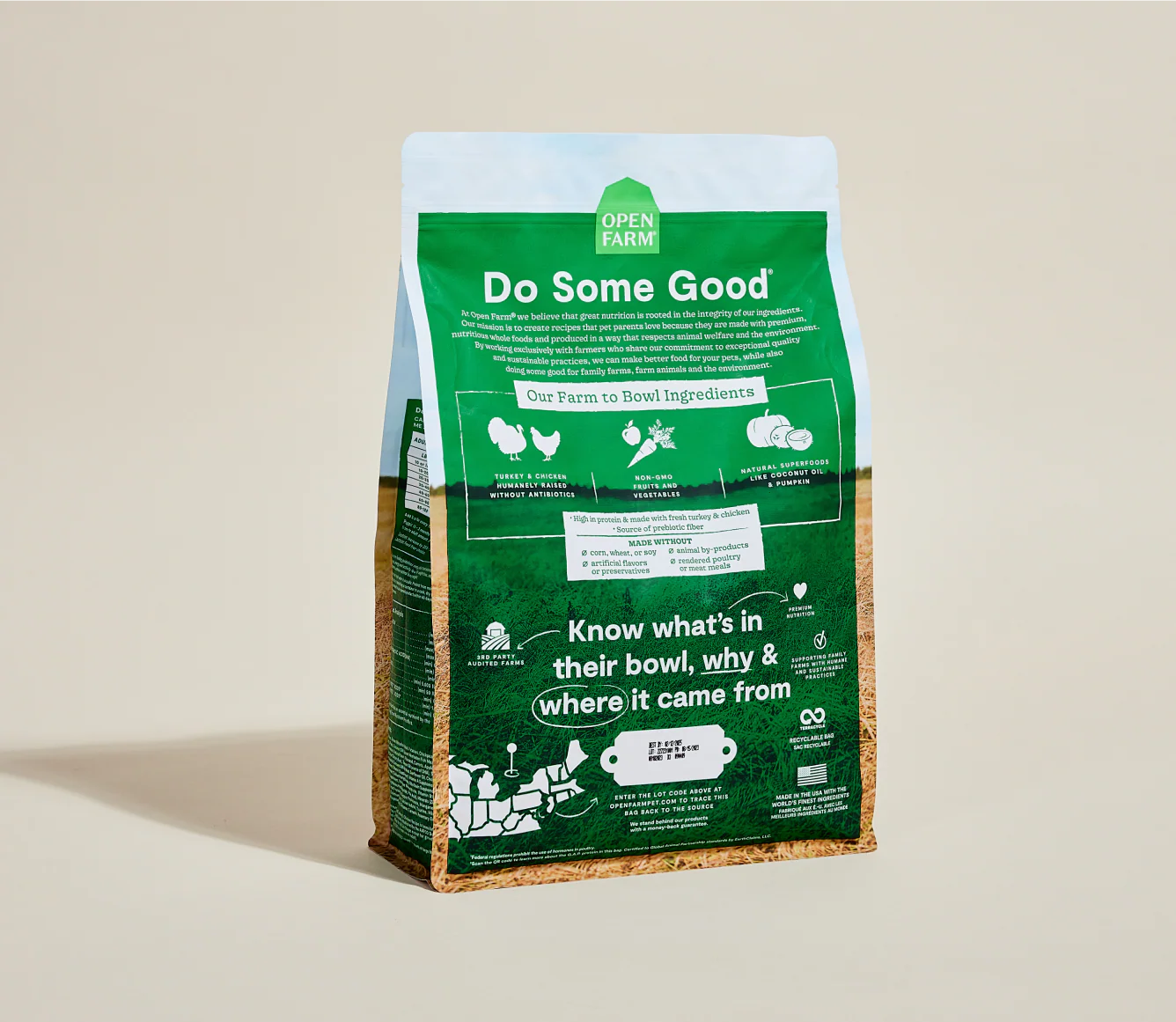 OPEN FARM Homestead Turkey & Chicken for Dogs