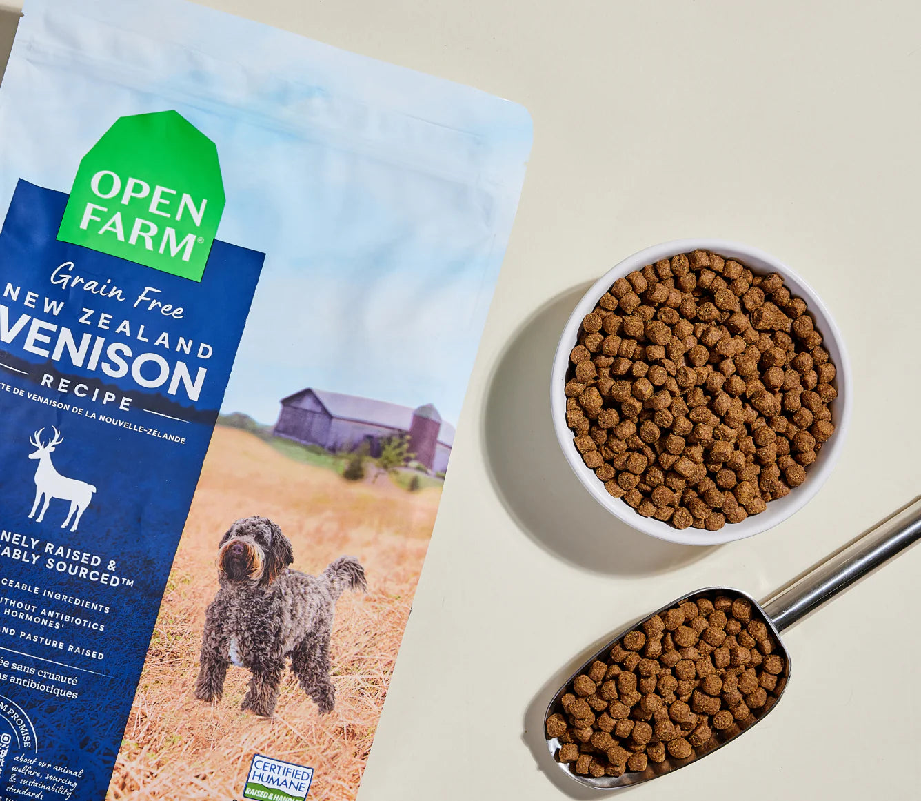 OPEN FARM New Zealand Venison Grain Free Dry Dog Food