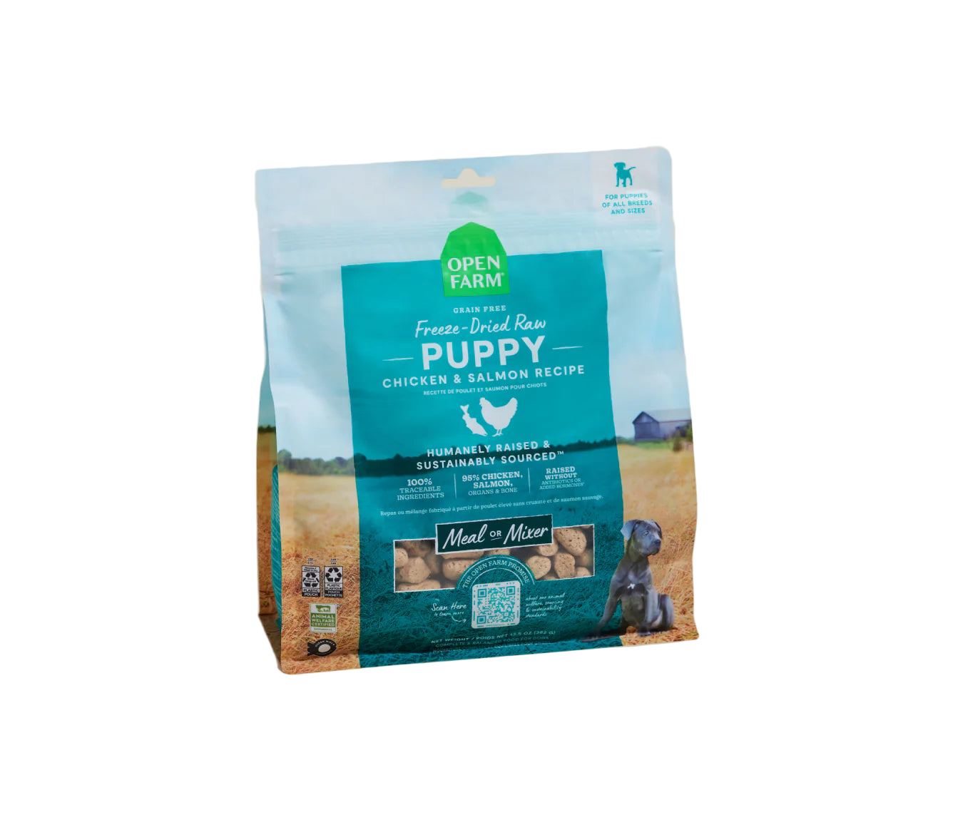 Open Farm Puppy Chicken & Salmon Morsels