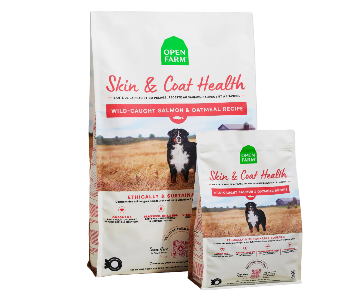 Open Farm Skin & Coat Salmon & Oatmeal Dog Food