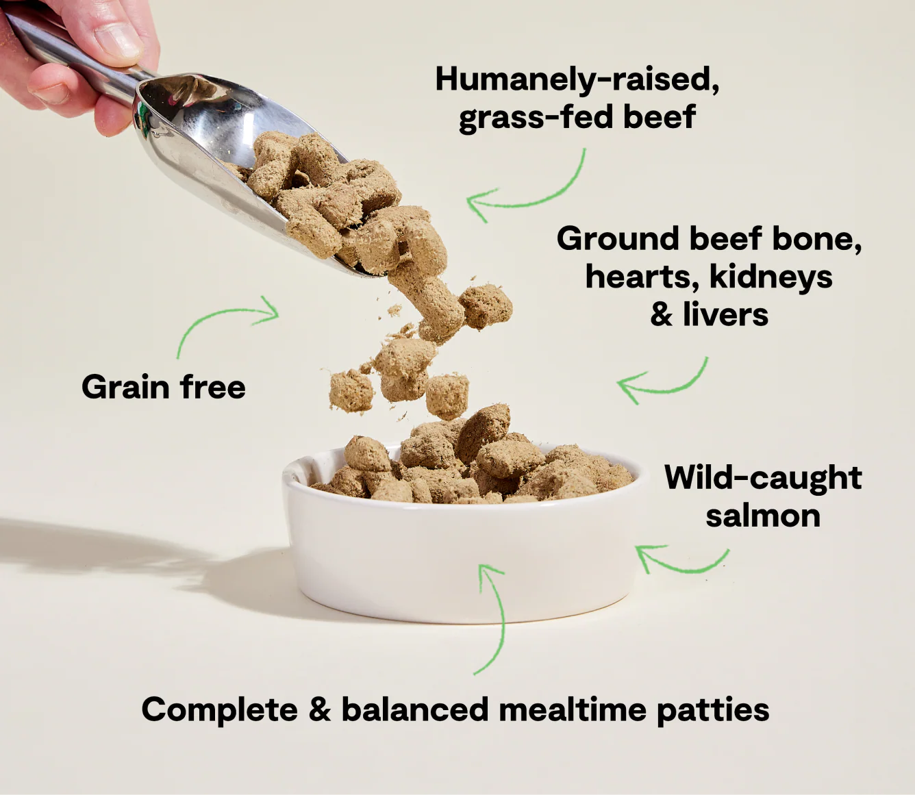Open Farm Freeze Dried Raw - Surf & Turf Patties for Dogs