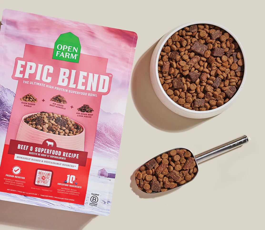 Open Farm Epic Blend Beef Dog Food