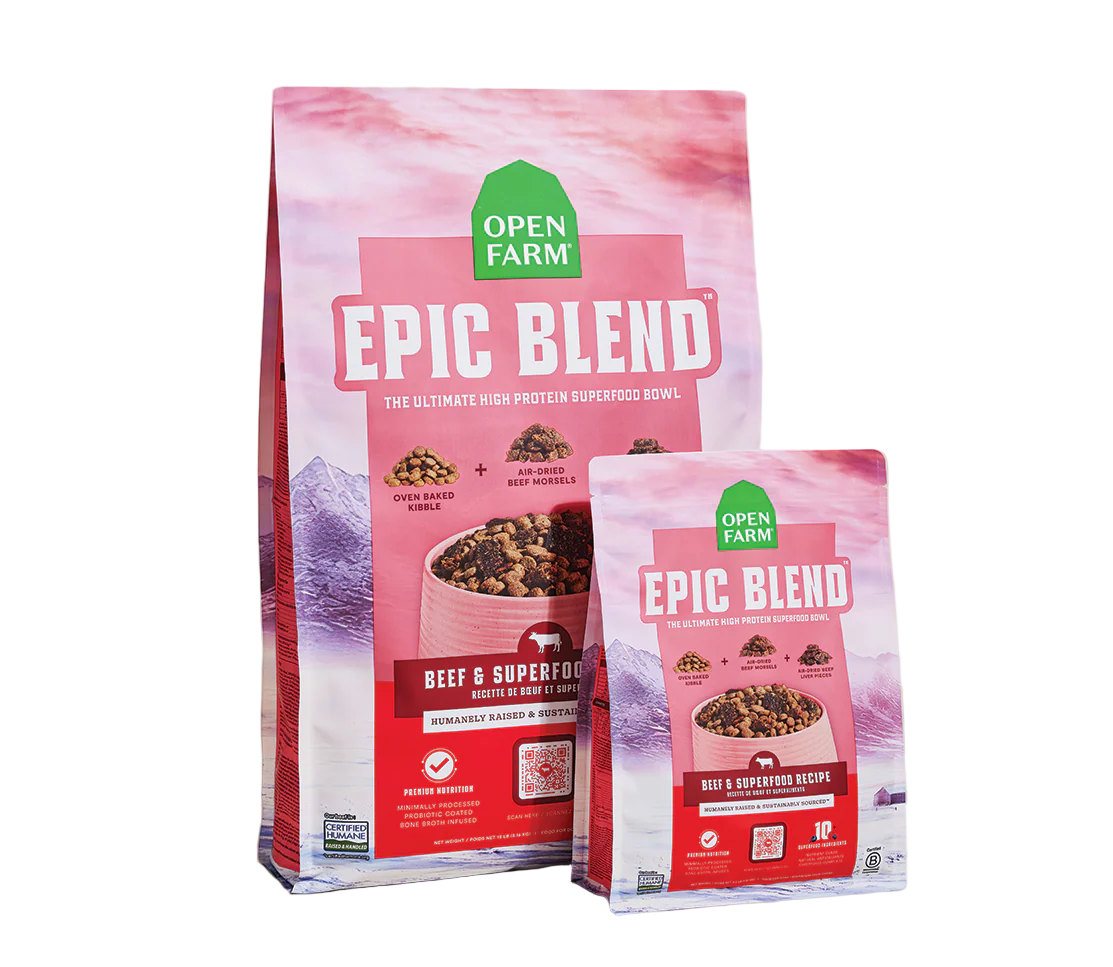 Open Farm Epic Blend Beef Dog Food