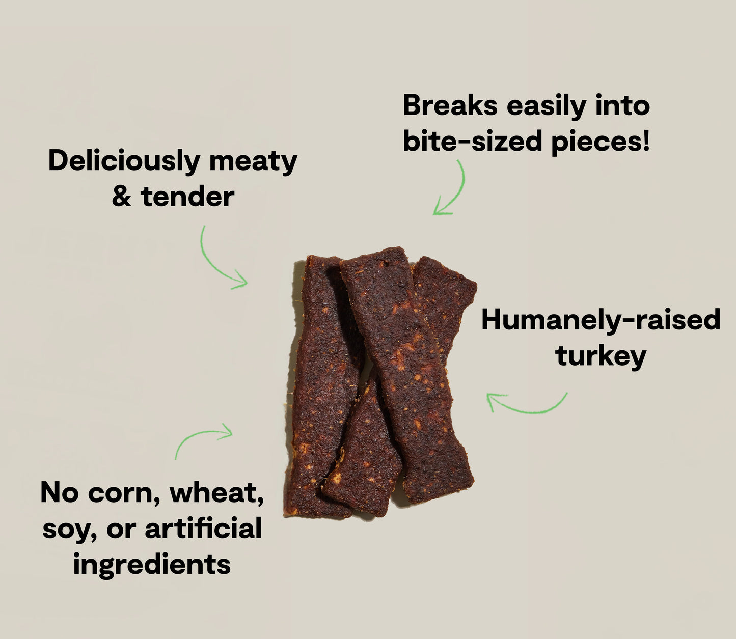 Open Farm Grain Free Turkey Jerky Strips For Dogs