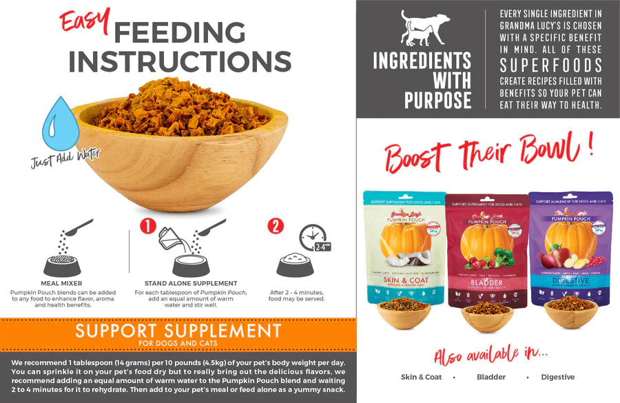 Grandma Lucy's Pumpkin Pouch - Inflammation
