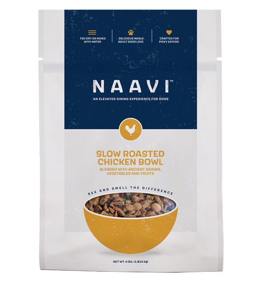 Naavi Slow Roasted Chicken Bowl Dog Food