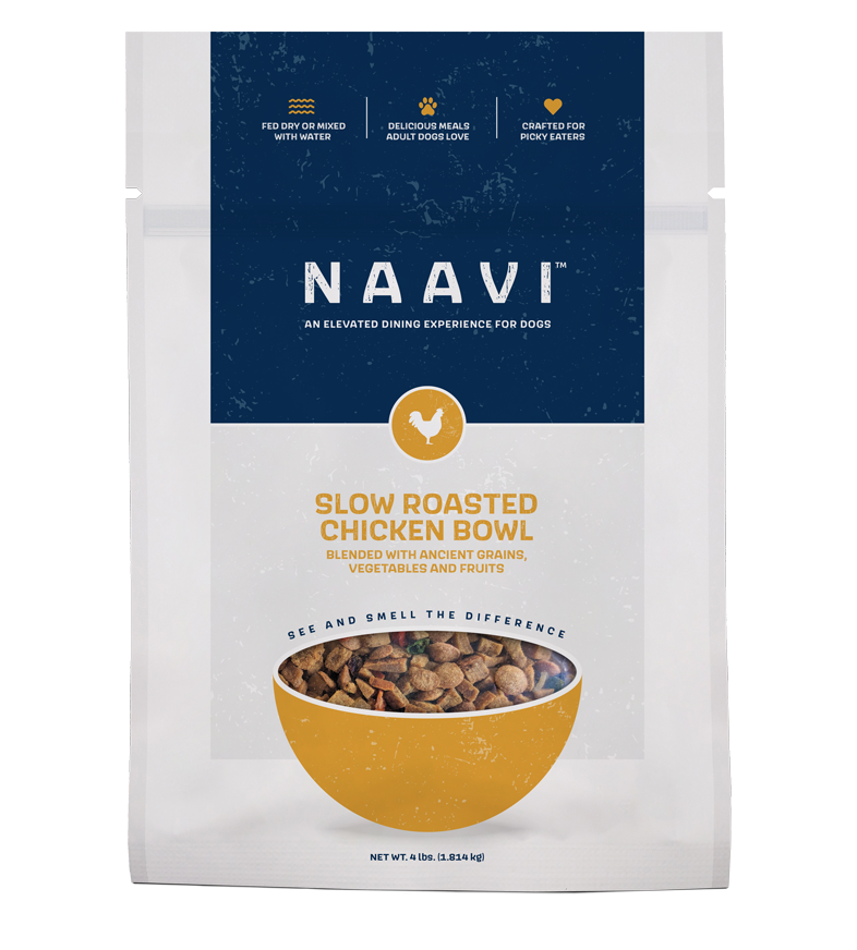 Naavi Slow Roasted Dog Food Bowl Bundle