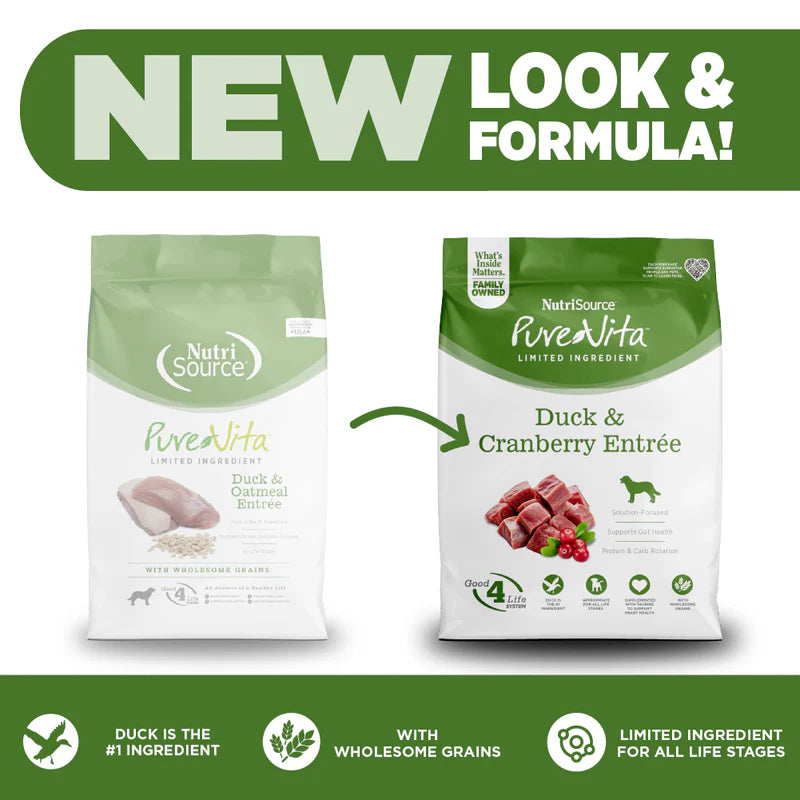 PureVita Duck & Cranberry Dog Food