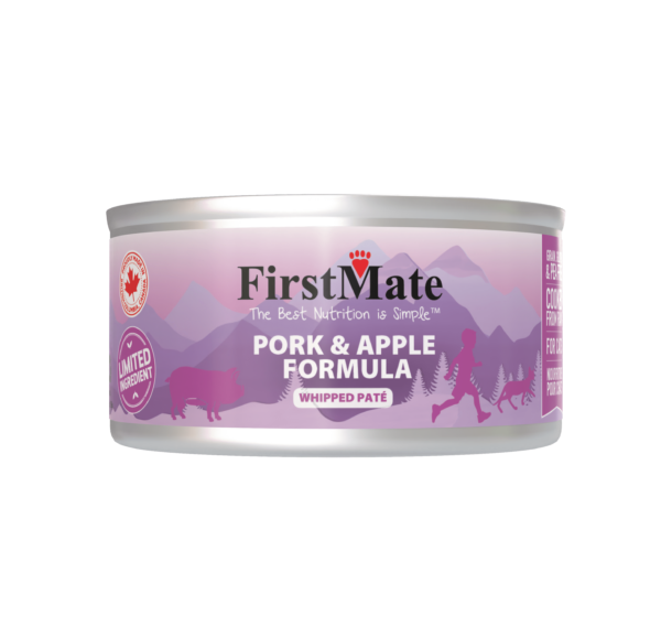 FirstMate Limited Ingredient Pork & Apple Canned Cat Food