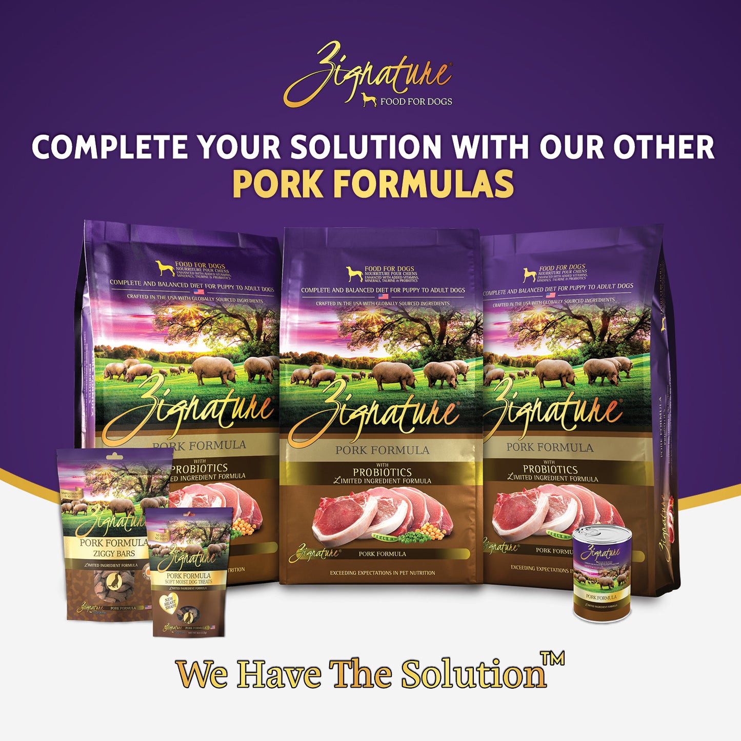 Zignature Pork Formula Dog Food