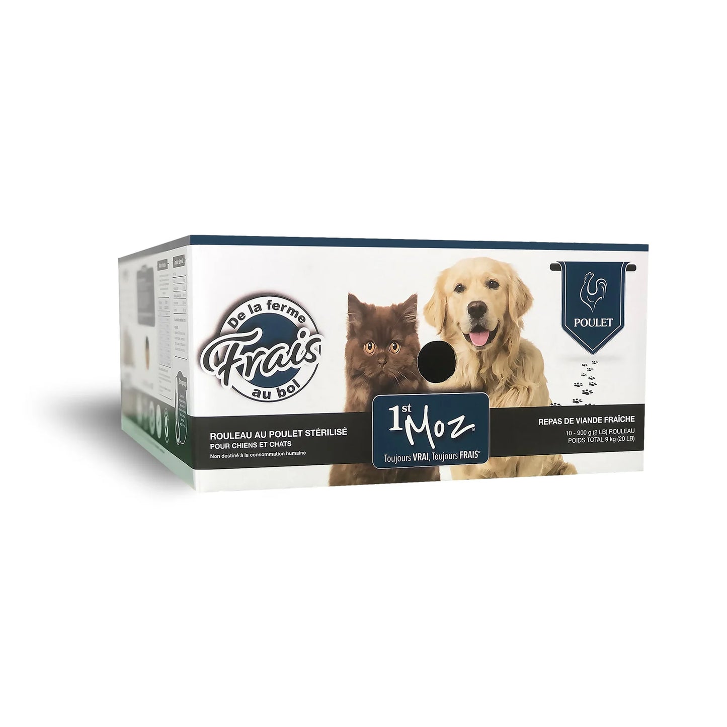 1st Moz Raw Sterilized Chicken Pet Food For Dogs and Cats