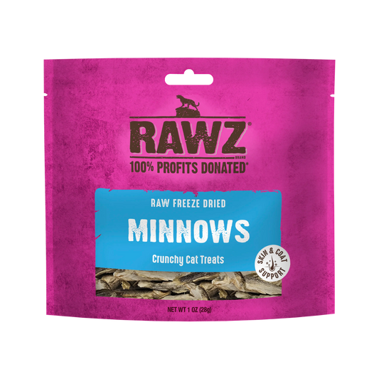 RAWZ Freeze Dried Minnows Crunchy Cat Treat