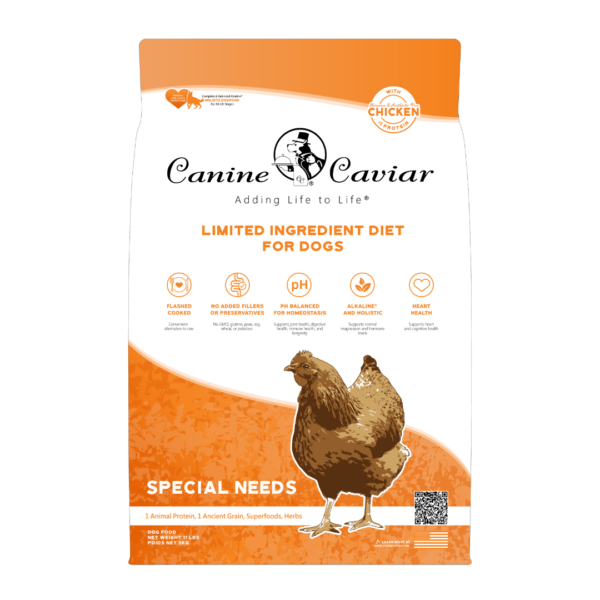 Canine Caviar Special Needs Chicken Limited Ingredient Alkaline Entrée