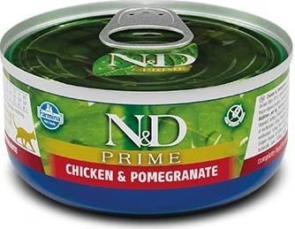 Farmina Natural & Delicious Prime Chicken and Pomegranate Adult Canned Cat Food