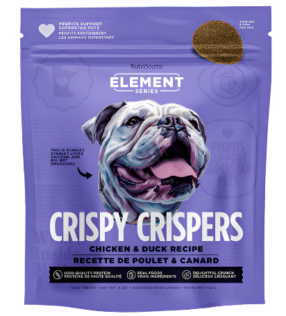 Nutrisource Element Series Chicken and Duck Crispy Crispers Dog Treats