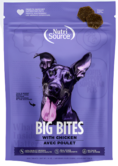 Nutrisource Big Bites Chicken Dog Treats